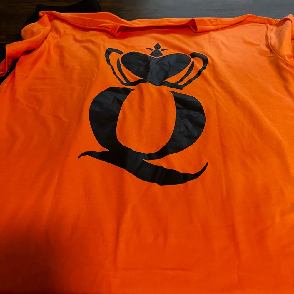 2 peace biker orange set